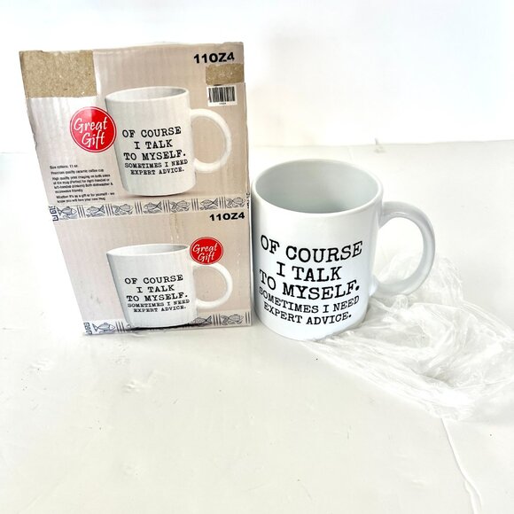 Of Course I Talk To Myself. Sometimes I Need Expert Advice.‎  Funny Novelty Mug - Picture 2 of 9